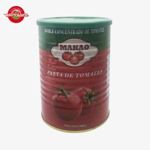 MAKAO 800g Canned Paste De tomates Brix28-30%