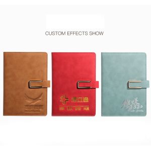 Office and School Stationery A5 Size Internal Page Leather Custom Color Printed