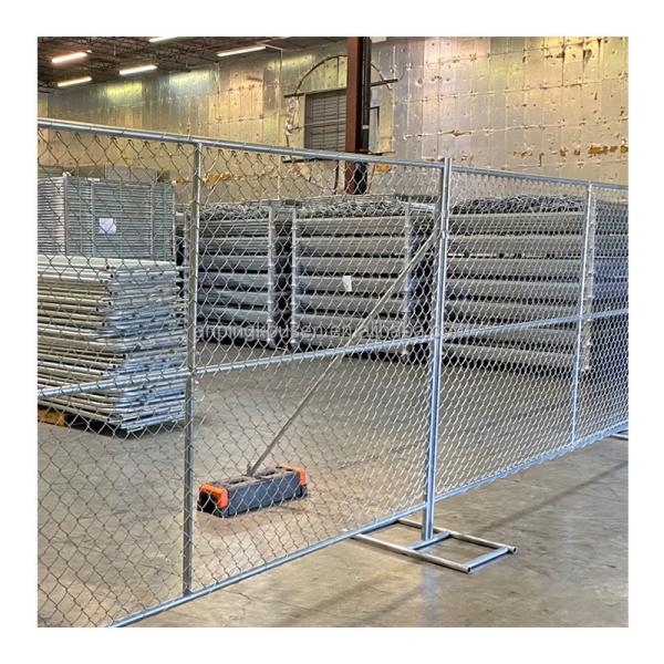 6ftx10ft Heat Treated Galvanized Powder Coated Australia Standard Temporary