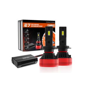 12V 6500K IP67 H7 Car LED Headlight Bulb 55W 12000LM