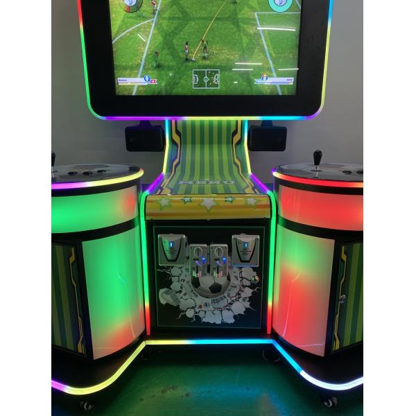Indoor Amusement America Table Superstar Soccer Attractive Kids Electronic Football Arcade Game Machine