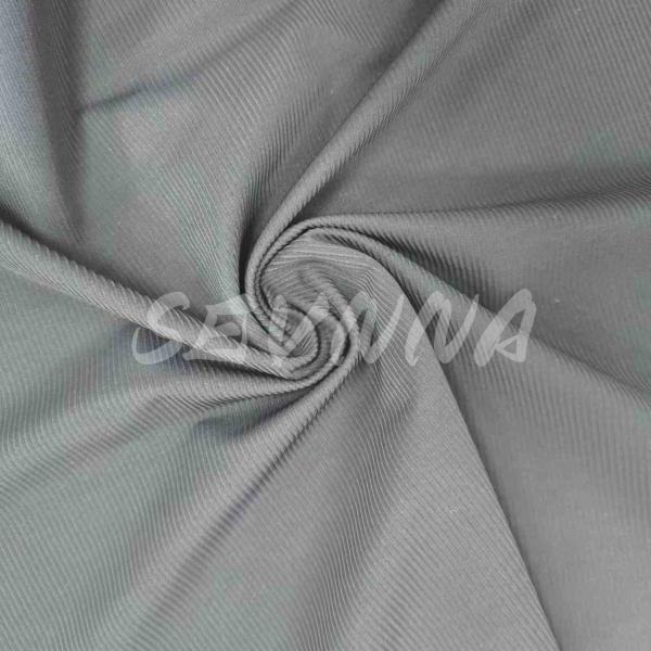 Embossed Print Recycled Lycra Fabric With Technique Fog Foil Metallic Print