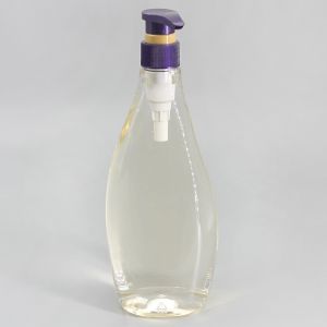 Shampoo Bottle 750ml Transparent Lotion Shower Plastic Bottle Pump Dispenser