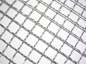 Galvanized Stainless Woven Wire Mesh 6mm Steel Crimped Wire Cloth