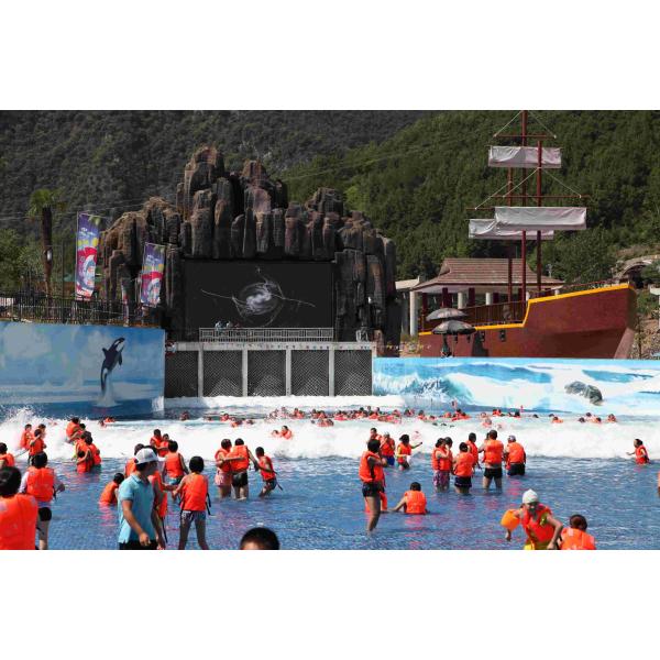 Water Park Wave Pool Equipment, Waterpark Wave Machine For Kids / Adults