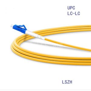 LC/upc-LC/upc SM Simplex Yellow Fiber Optic Patch Cord ,fiber optical jumper