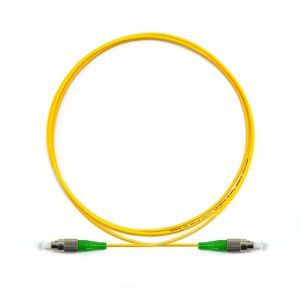 Low Insertion Loss FCAPC Fiber Optic Patch Cable For Local Area Network