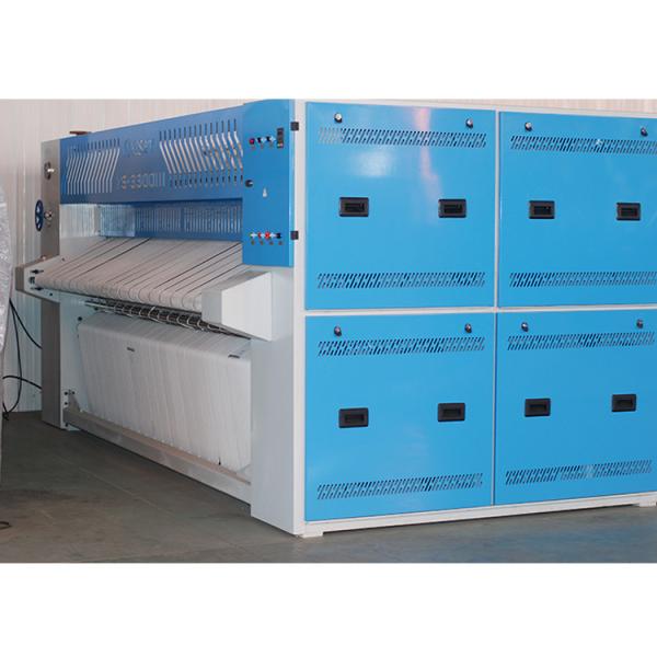 Buy Stainless Steel Industrial Textile Ironing Machine with Ironing Speed of 0-25m/min at wholesale prices
