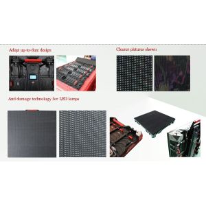 Audio Visual Indoor LED Video Walls DJ Booth 3.9mm LED Screen 1/16 Scan Driving