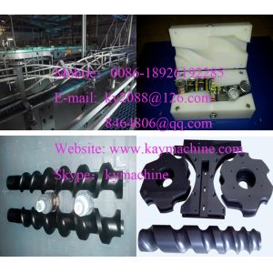 China High level production sorting worm screws for tetrahedral cartons and prism-shaped containers Screw for big containers on sale