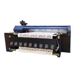 60HZ Industrial Sublimation Printer Cotton Fabrics Inkjet Printing Machine
