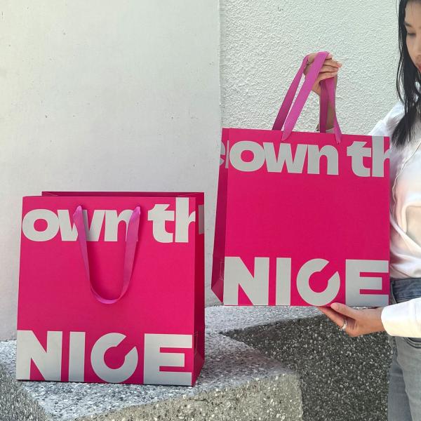 Customized Printed LOGO Eco Friendly Paper Bags Wholesale Printing Kraft Paper