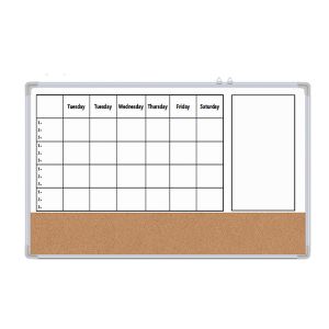 Porcelain Rolling Magnetic Dry Erase Whiteboard With Aluminum Frame
