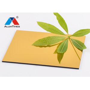 Aluminium Composite Panel Cladding , Fire Resistant Aluminium ACP Sheet