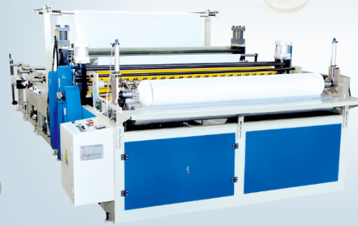 1350mm Toilet Paper Jumbo Roll Slitter Rewinder Machine 380V 50Hz