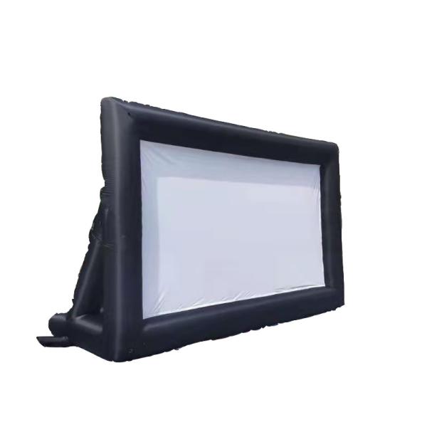 Buy Customized Outdoor Giant Inflatable ground 16X9Ft Inflatable screen for Play a movie at wholesale prices