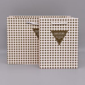 Simple Style custom Paper Bag Packaging For Clothes OEM ODM acceptable