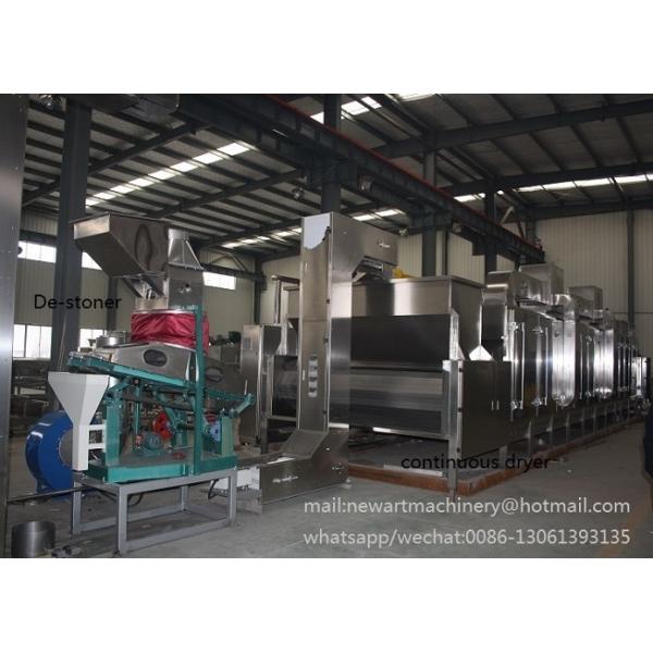 Buy 400kg/h Capacity Peanut Blanching Machine , Blanched Peanut Making Machine at wholesale prices