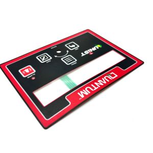 Quality Screen Printing Membrane Panels With Transparent Window Display for sale