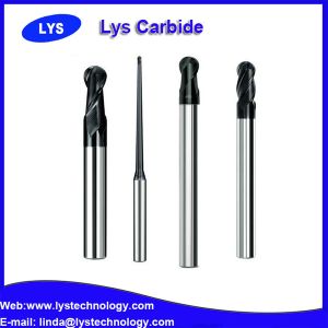 Quality 2 Flute Ball nose Solid Carbide End Mills - for steel and cast iron for sale