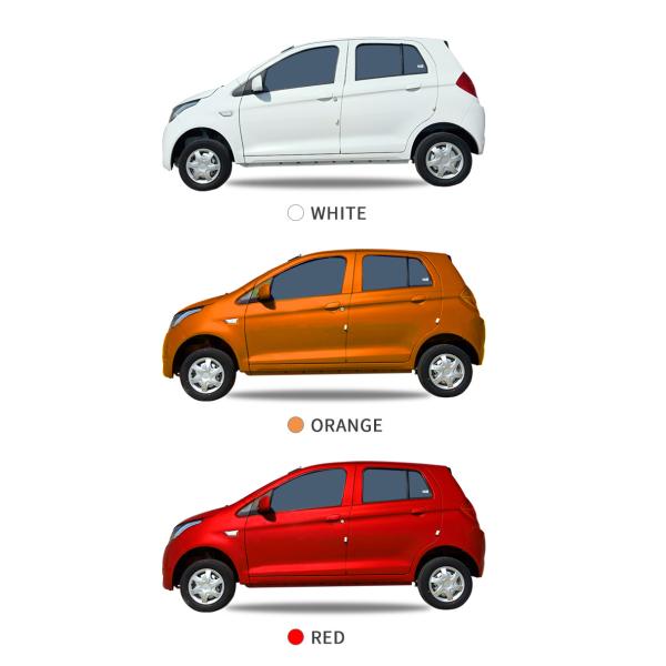 2024 Electriccar Max Range 400km Autos Electric 4 Wheel Solar Panel Car LHD Front Logo Rear Driver Position