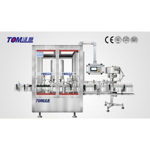 6000BPH 6 Heads Rotary Capping Machines Fully Automatic