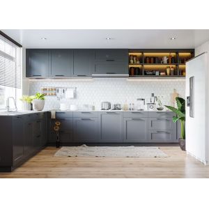 Economical PVC Kitchen Cabinet Nigeria Modern Design Kitchen Cabinet