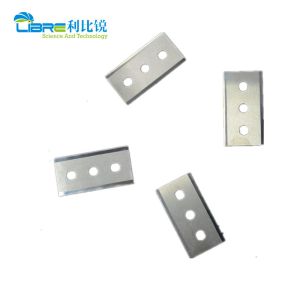 Three Holes 43×22×0.4mm Film Slitting Blades