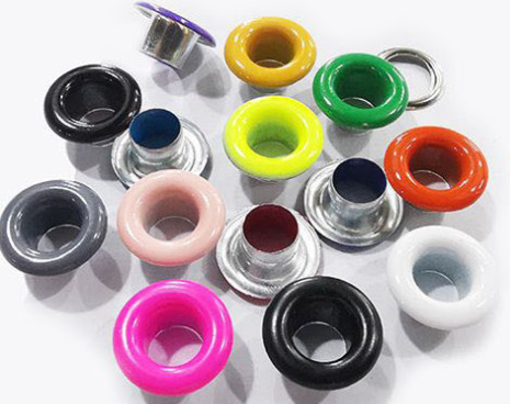 Metal Electroplated Hollow Eyelet Buckle Diameter 4-10mm Suitable For Clothing, Canvas Shoes Bag Accessories