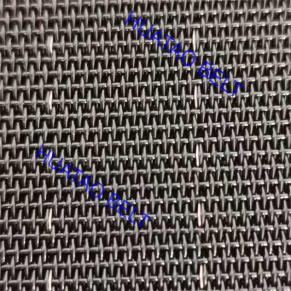 Black Dynasteam Conveyor Belt For Pre Heating Processing Position