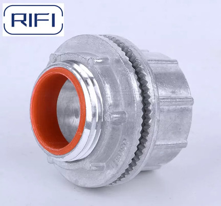 Red Yellow Blue UL Zinc Die Cast Grounding Hub For Imc Conduit / Imc Pipe Systems By RIFI