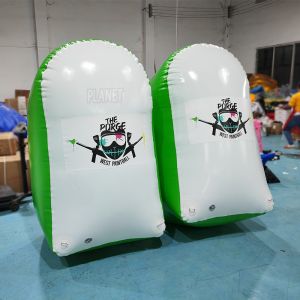 Hot Sale Inflatable Paintball Bunker Obstacles Game Inflatable Shooting