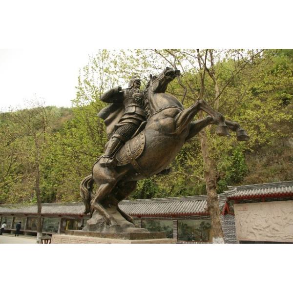 Buy Bronze Man & Horse Sculpture at wholesale prices