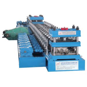 55KW Motor GuardRail Roll Forming Machine 2.0-4.0MM Thickness