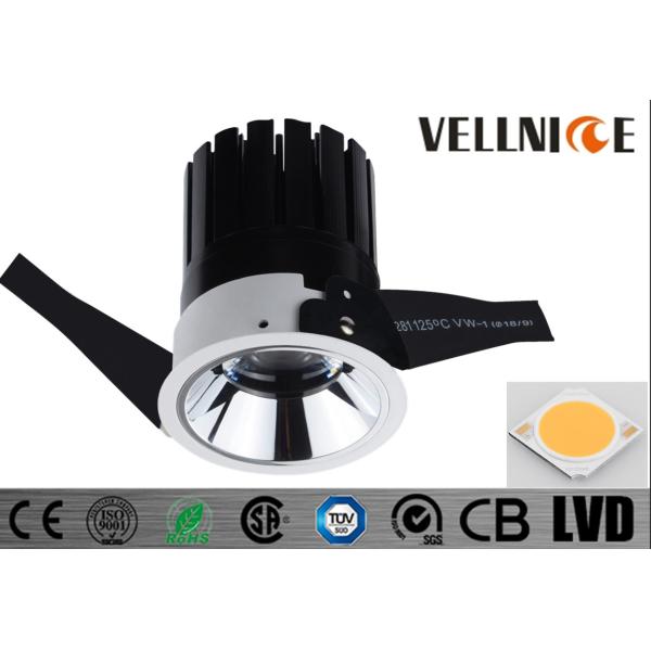 Buy Aluminum led bathroom downlights  Ra 90 3000K Dia 78*H 102MM at wholesale prices