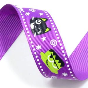 High quality Stock Wholesale cartoon ribbon grosgrain roll grosgrain ribbon