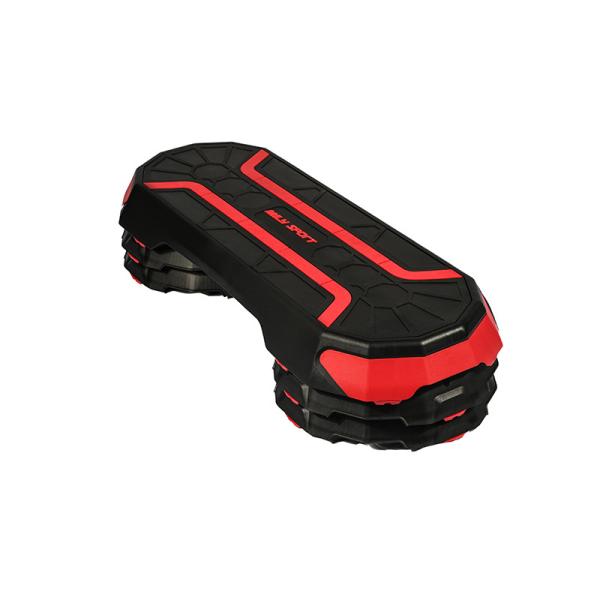 Buy 42CM Pink Aerobic Step Platforms Stepper Anti Skid Riser Board Black Adjustable at wholesale prices
