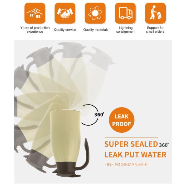 Hot Drink Carrier Container with Heat Cold Retention Thermal Coffee Carafe Stainless Steel 2 Liter