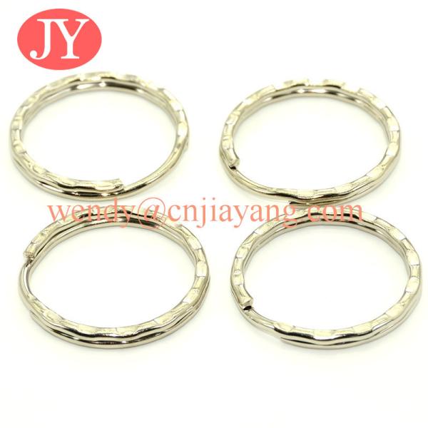 Buy jiayang Split key rings 25mm 1 inch nickel plated steel at wholesale prices