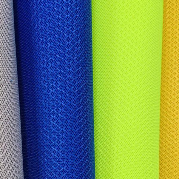 320GSM Lightweight 3D Mesh Fabric Breathable Polyester Air Mesh Fabric 58IN