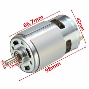 Faradyi Hot selling 775 dc motor High Speed Large Torque 12V Dc Brushed Motor