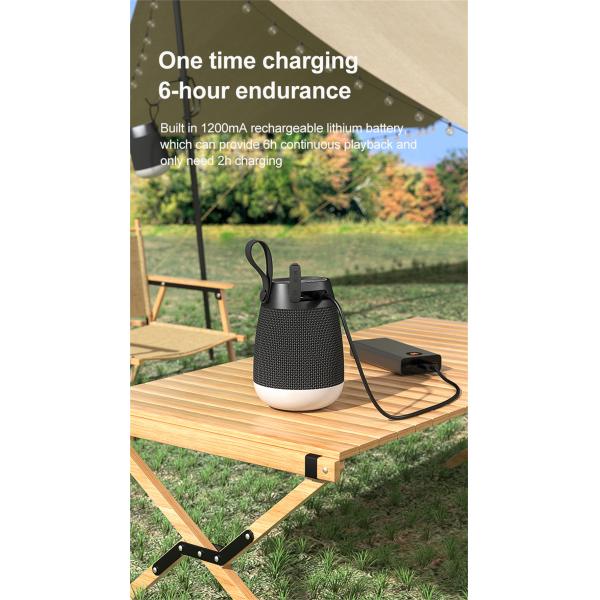 Experience Audio with this Wireless Speaker Heavy Bass Low Tone and Waterproof Fabric