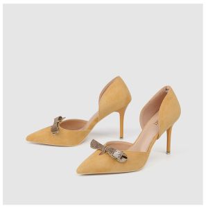 ZM017 Single Shoes Women 2020 Spring New Women'S Shoes Stiletto Pointed Toe