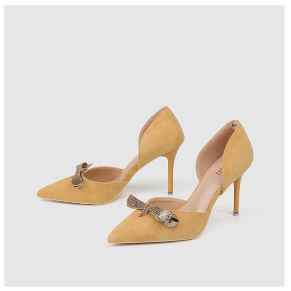 ZM017 Single Shoes Women 2020 Spring New Women'S Shoes Stiletto Pointed Toe