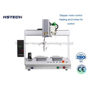 Double Single Y Working Platform Auto Soldering Machine