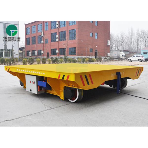 Long Distance Interbay Transport Motorized Cable Drum Power Transfer Trolley for Steel Pipes Handling