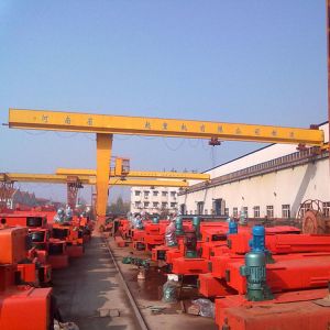 Electric Hoist 20T A3 Semi Gantry Crane Workshop Factory Using