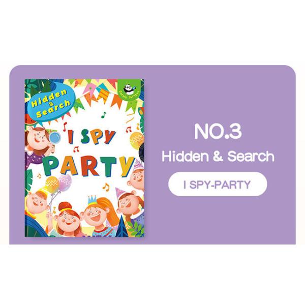 Enrich Cognition Hide And Seek Picture Book Paperback Kids Game Books I Spy Party 1