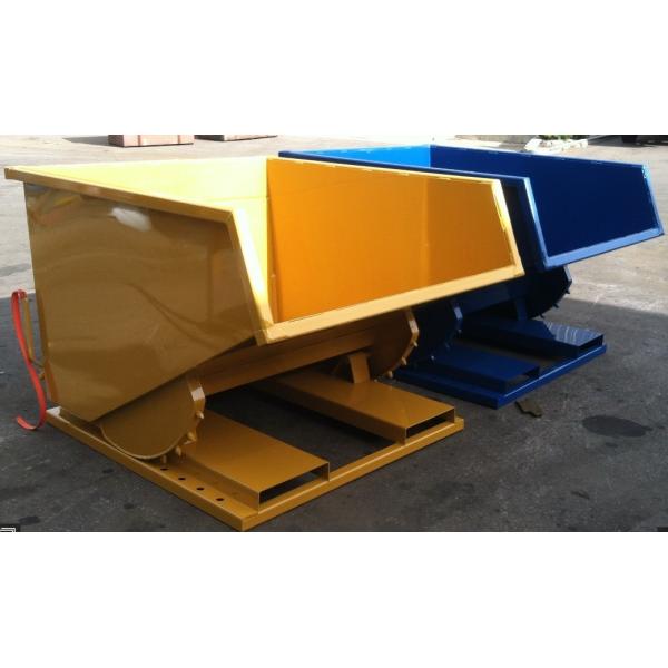 Buy Medium Duty Steel Self Dumping Hopper Stackable For Construction at wholesale prices