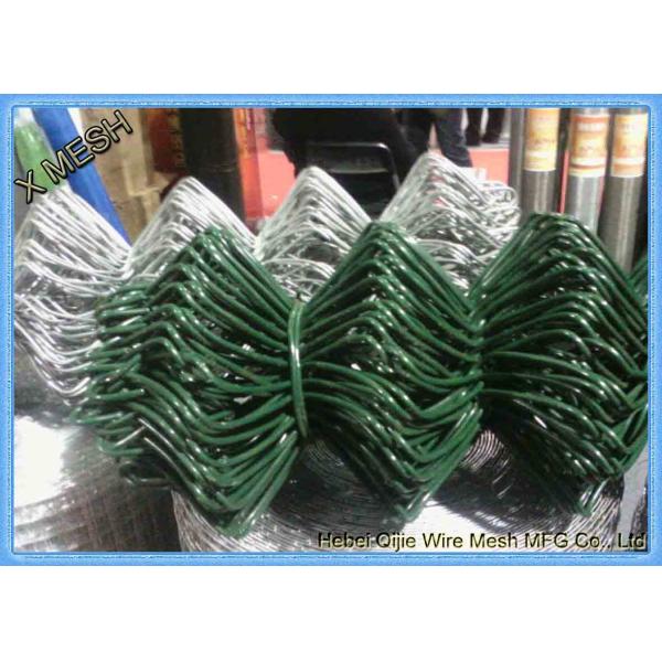 Green PVC Coated Chain Link Fence-CLF001